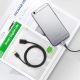 15. Ugreen USB-A (männlich) - USB-A (weiblich) Adapter Verlängerungskabel USB 3.0 5Gb/s 0,5m schwarz (US129)