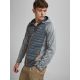 6. Jack&Jones JJEMULTI Steppjacke 12182242 Grau melang/Eingesetzter Saum