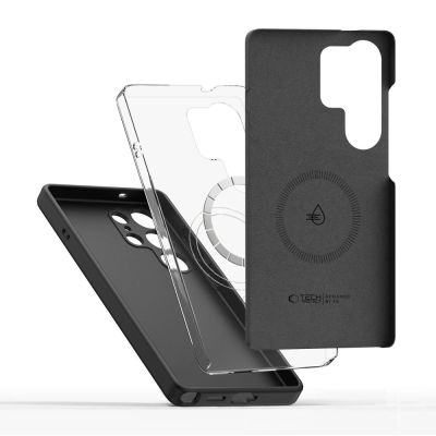 3. Tech-Protect Silikon-MagSafe-Hülle für Samsung Galaxy S26 Ultra – Schwarz