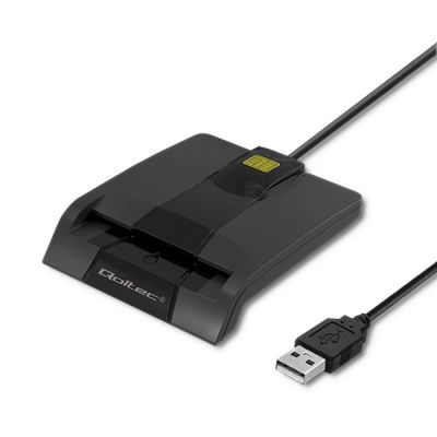 7. QOLTEC Smart-ID-Kartenleser | SCR-0634 | USB Typ C