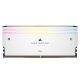 12. Corsair 32 GB PC 7000 CL34 DDR5-Speicherkit, 2 x 16 GB, Dominator T RGB Weiß, Einzelhandel