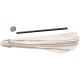 13. Gartenschirm mit LED-Beleuchtung, 300 cm, Beige