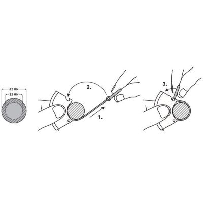6. BOOKMAN Curve Frontlicht 220lm Fahrradlampe