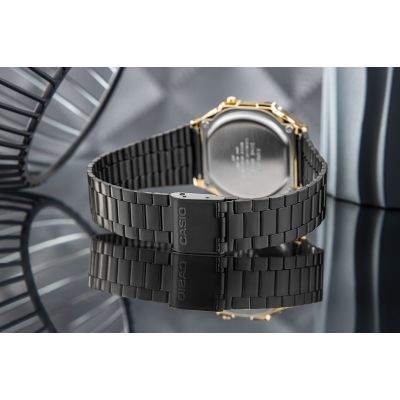 7. CASIO Vintage Herrenuhr A168WEGB-1BEF + Box