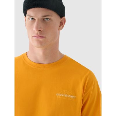 5. Oversize-T-Shirt für Herren mit Aufdruck 4F 4FRAW24TTSHM2578-70S