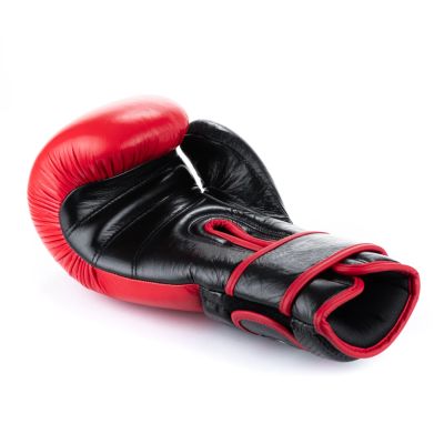 8. Warrior RED Boxhandschuhe aus echtem Leder