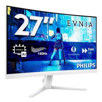 23. Philips Evnia 5000 27M2C5201L/00 LED-Display 68,6 cm (27") 1920 x 1080 px Full HD LCD Weiß