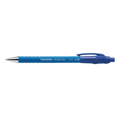 4. PAPER MATE Kugelschreiber Flexgrip Ultra RT M Blau 12 Stück