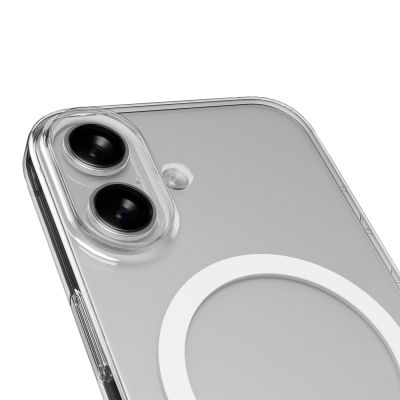 5. Puro 0.3 MAG Ultra-Slim TPU Case Kompatibel mit MagSafe für iPhone 17 - Transparent