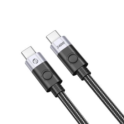 3. Orico CC240 USB-C-zu-USB-C-Kabel, 240 W, USB 4.0, 40 Gbit/s, 8K, 60 Hz, 1,5 m – Schwarz