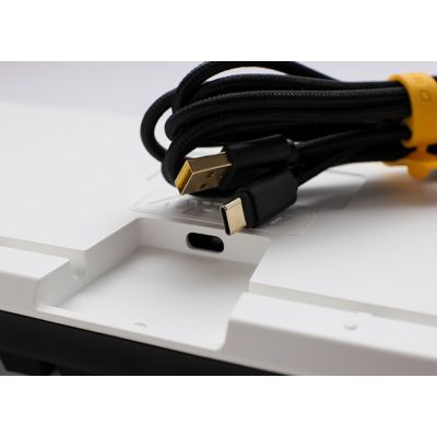 6. Ducky One 3 Classic TKL Gaming-Tastatur USB Deutsch Schwarz/Weiß