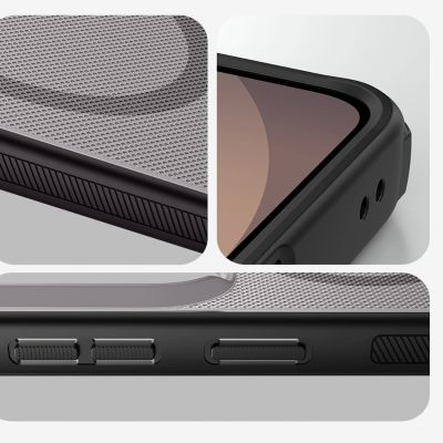16. Nillkin Super Frosted Shield Pro Magnetische Hülle, kompatibel mit MagSafe für Samsung Galaxy S26 Ultra – Transparentes Schwarz
