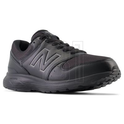 3. New Balance 550 Herren Sport Sneakers Leder Trainingsschuhe Schwarz (MW550BK4)