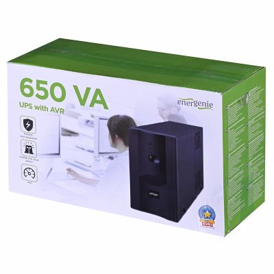 8. ENERGENIE Power Cube UPS-PC-652A (Desktop, TWR; 650VA)
