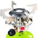 3. Gas-Campingkocher mit punktierten Gaskartuschen FOCUS Piezozünder 1,4 kW