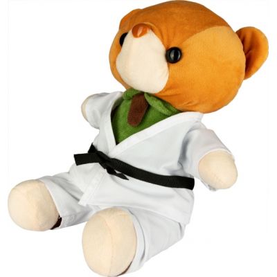 2. BUDOBEAR KARATE Maskottchen 40 cm