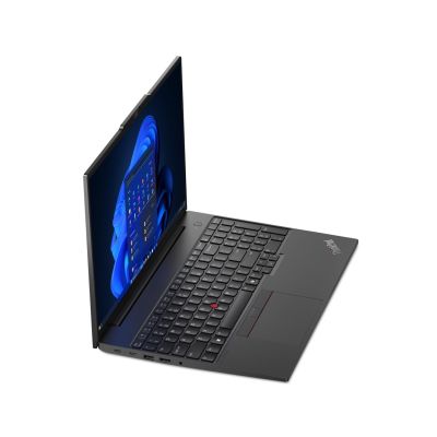 18. Lenovo ThinkPad E16 Gen 2 Ryzen 5 7535U 16" WUXGA IPS 300 Nits AG 8 GB DDR5 SSD 256 660 MB Hintergrundbeleuchtete Tastatur, Frontgrafikkamera, 1080p-Kamera, 47 Wh, Windows 11 Pro, Schwarz (Neuverpackung) 2 Jahre