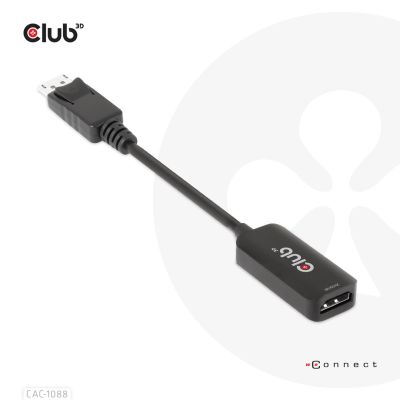 7. CLUB3D CAC-1088 Kabeladapter 0,21 m DisplayPort HDMI Schwarz