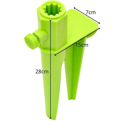 7. Schirmständer 28 cm Grün