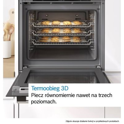12. BOSCH HBG571EB4 Einbaubackofen, 60 x 60 cm, schwarz