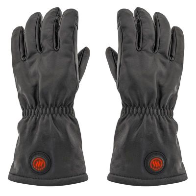 GLOVII Beheizte Lederhandschuhe für den täglichen Gebrauch, Größe L, GI2BL