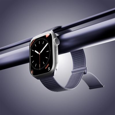 8. Puro Sportarmband für Apple Watch 44/45/46/49 mm – Marineblau