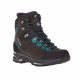 2. Lowa MAURIA GTX Ws Schiefer/turkis Damen Trekkingschuhe Gore-Tex wasserdicht (220645 9767)