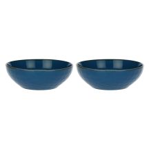 Set mit 2 Concerto Blu Avio Salatschüsseln – Marineblau, 26 cm