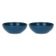 Set mit 2 Concerto Blu Avio Salatschüsseln – Marineblau, 26 cm