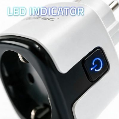 3. QOLTEC SMART WLAN-STECKDOSE 16A | TIMER WATTMETER | TUYA