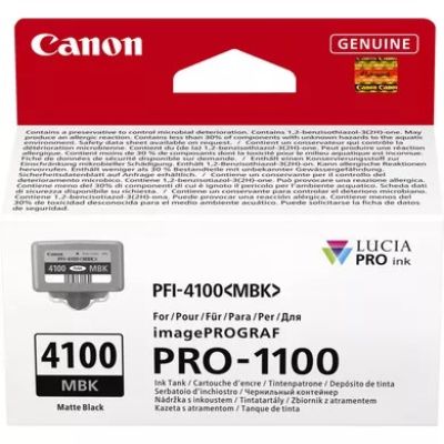 2. Canon LUCIA PRO II Tintenpatrone, 1 Stück, Original, Standardreichweite, Mattschwarz