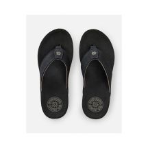 RIP CURL Pacific Rinse Bloom Open Toe Herren-Flip-Flops Schwarz
