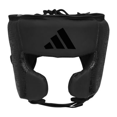 19. Adidas COMBAT 50 HG Boxkopfschutz Schwarz Oliv