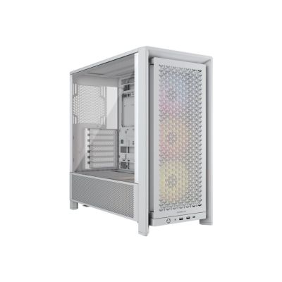 5. Corsair 4000D RS ARGB Weißes Gehäuse