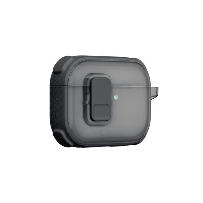5. AmazingThing Titan Pro Mag Hülle, transparent, für AirPods Pro 3 - Schwarz
