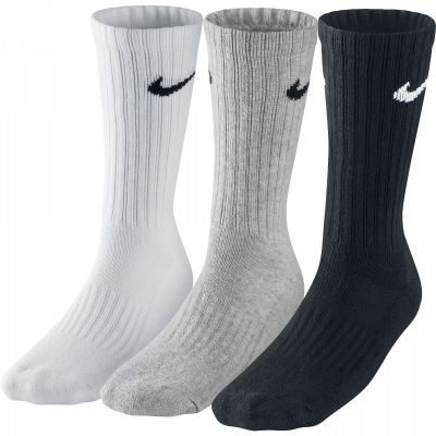 Nike Value Baumwollsocken 3er-Pack SX4508-965