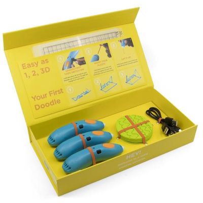 4. 3Doodler Start EDU Kunststoff Blau, Cyan, Grün, Grau, Orange, Rot, Weiß, Gelb