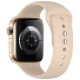 2. Tech-Protect Silikonarmband für Apple Watch 44 / 45 / 46 / 49 mm – Beige