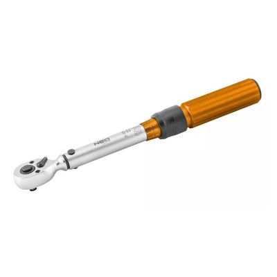 2. Neo Tools 1/4"-Drehmomentschlüssel, umkehrbar, 5-25 Nm, 21-teiliges Set