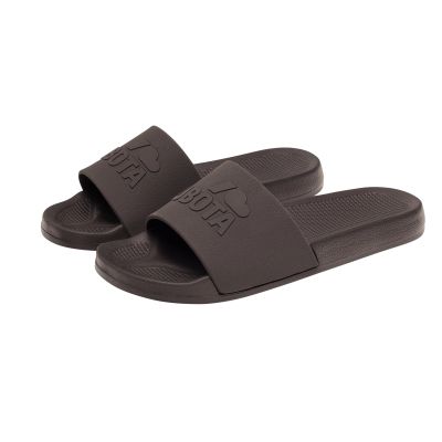 13. Kubota Basic schlichte braune Pool-Flip-Flops K25SS-101-001-21-1