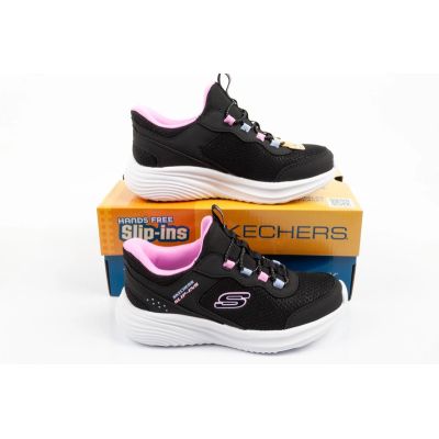9. Skechers Bounder Pro Slip-Ins Kinder-Sportschuhe Schwarz