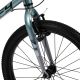 12. Huffy Literide Alu 20” Silber-Türkis Fahrrad (23005W)