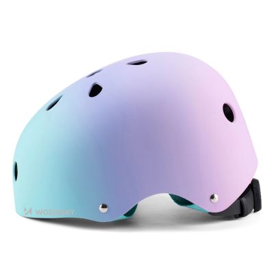 3. Wozinsky M BMX-/Scooter-Helm – Rosa Farbverlauf