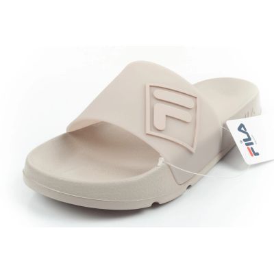 7. Fila Damen-Sportpantoffeln Morro, bequeme Schuhe, beige, modisch