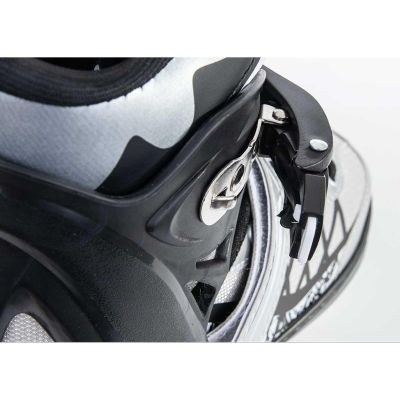 70. Rollschuhe - Rollschuhe - Eislaufen 4-in-1 ENERO PRO LED 34-37 Grau