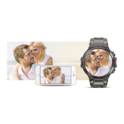10. GIEWONT Graue GW430-2 Smartwatch