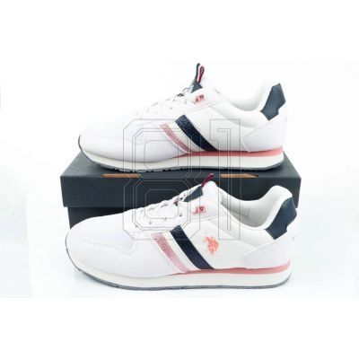 11. US Polo ASSN Schuhe W NOBIK003A-WHI