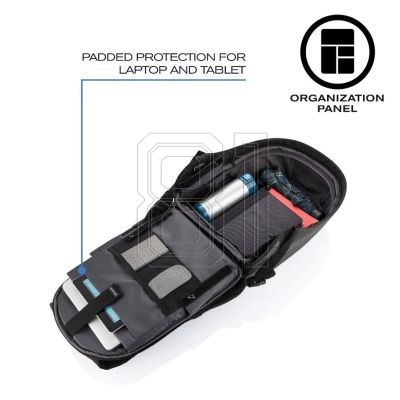 33. XD DESIGN ANTI-DIEBSTAHL-RUCKSACK BOBBY HERO REGULAR GRAU P/N: P705.292