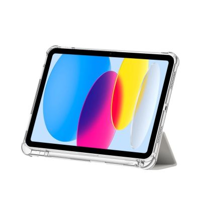 3. Tech-Protect SC Pen Hybrid-Hülle für iPad 10 / 2022 – Grau – Transparent
