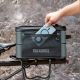 4. Rockbros A30 ROAD TO SKY Faltbare Fahrradtasche für den Kofferraum 15-30L - Grau